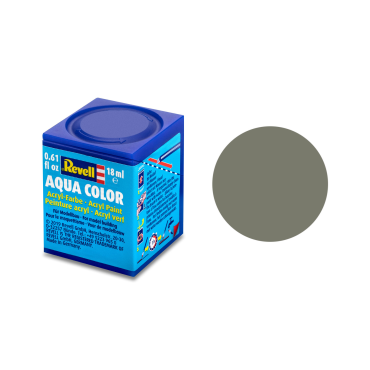 TINTA ACRÍLICA AQUA COLOR SOLÚVEL EM ÁGUA OLIVA CLARO FOSCO 18ML 45 REVELL REV 36145